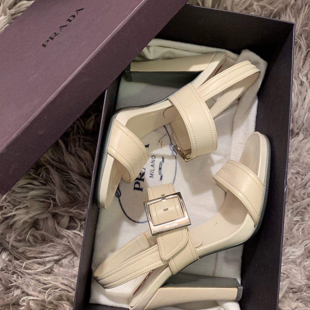 Prada Sandals w/ Buckle